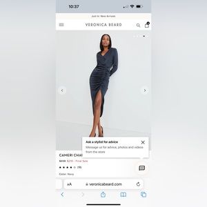 Veronica beard Cameri NWT dress